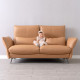 Boston Recliner Sofa, L198, Semi Aniline Leather G3 342 [Display]